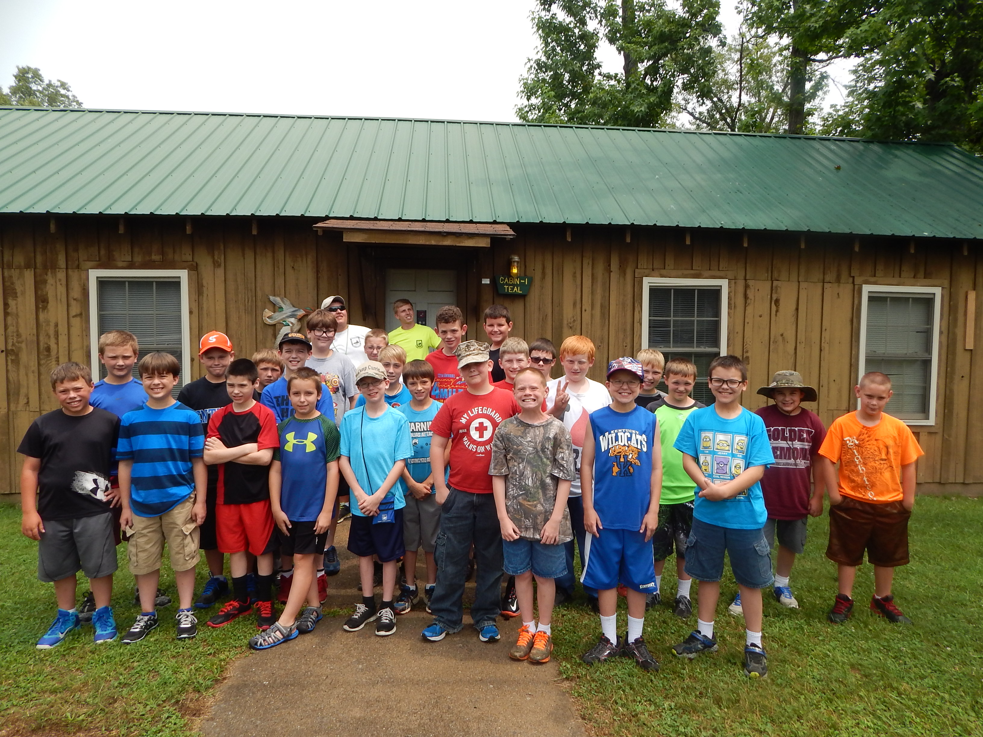 Camp Currie week 2 pics Kentucky Department of Fish & Wildlife